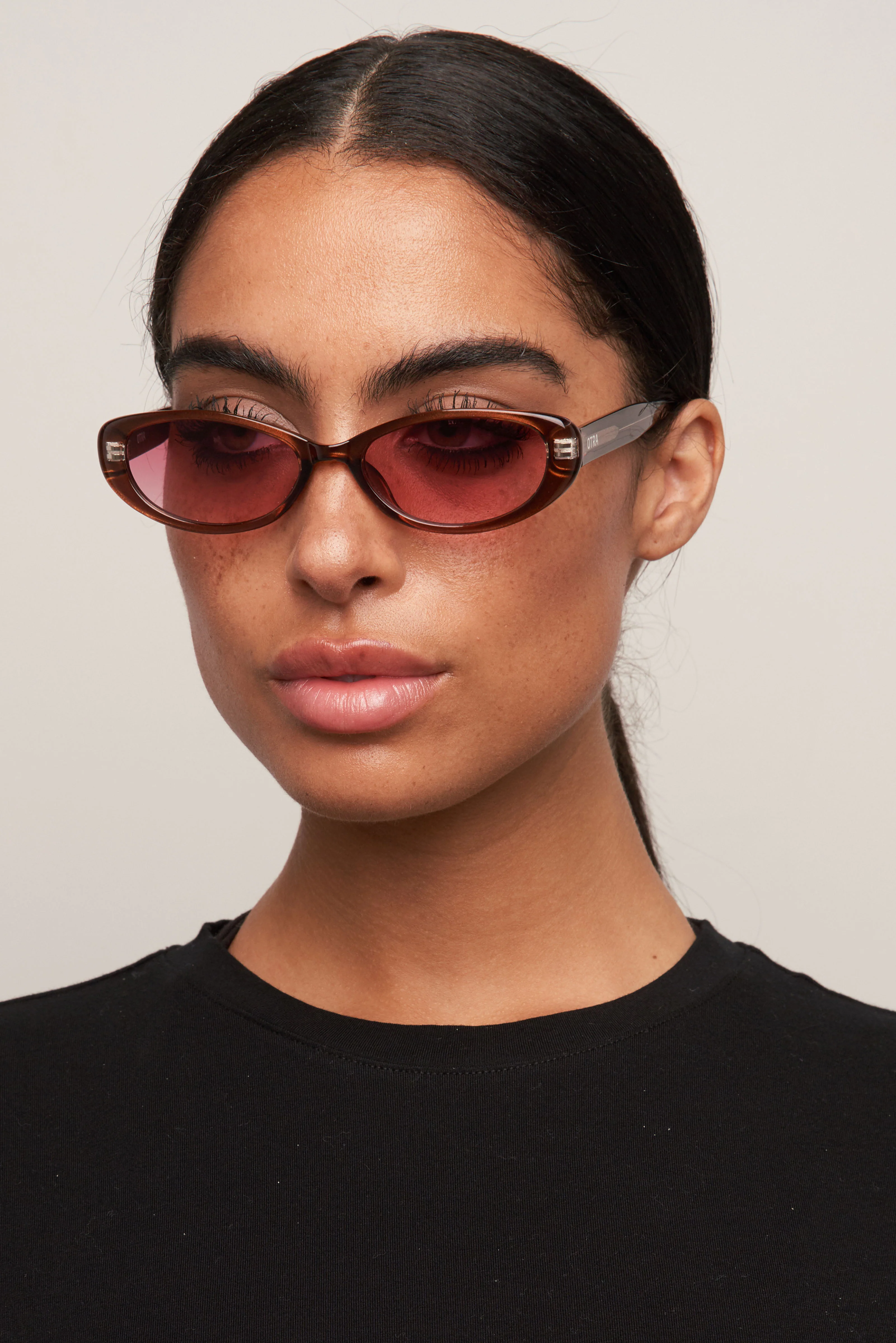 Cami - Pearl Chocolate/ Pink - Image 4